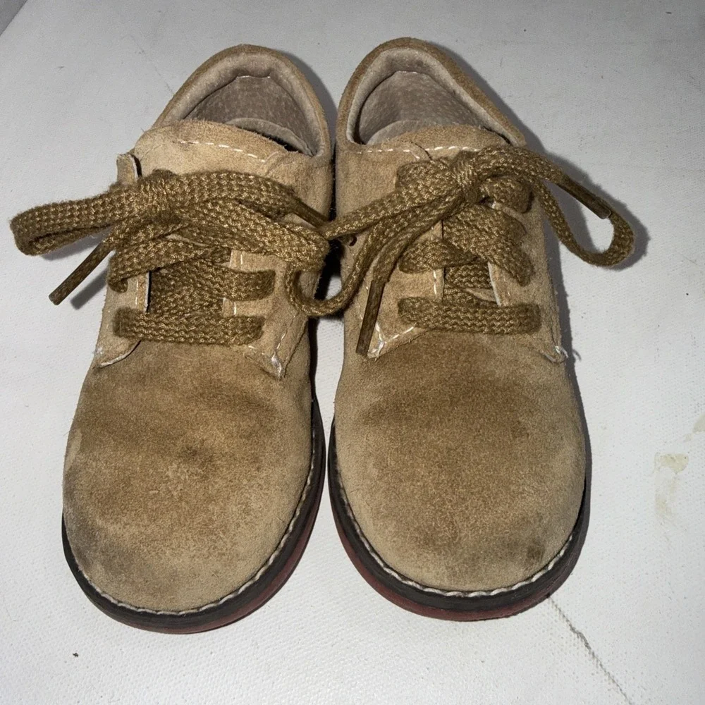 Footmates Bucky Brown Classic Leather Loafer Walking Toddler Or Kids Shoe 8 Wide